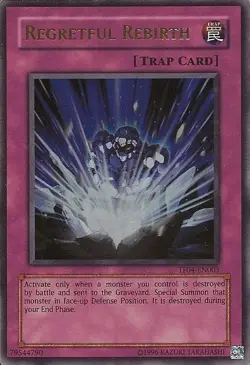 Regretful Rebirth - TF04-EN003 - Ultra Rare - Limited Edition Lightly Played 5D' - Image 1