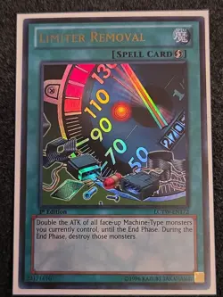 Yugioh Limiter Removal LCYW-EN172 Ultra Rare 1st Ed LP - Image 1