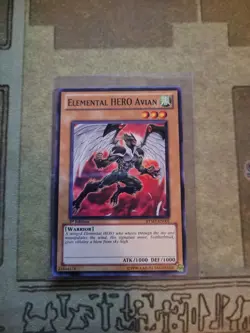 YUGIOH ELEMENTAL HERO AVIAN RYMP-EN001 COMMON 1ST ED NM ALT ART - Image 1