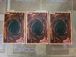 YUGIOH 3X ELEMENTAL HERO BUBBLEMAN SGX2-ENA08 SECRET 1ST ED NM SPEED DUEL - Image 2