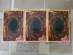 YUGIOH 3X SPIRITUAL WATER ART AOI SDCH-EN031 COMMON 1ST ED NM - Image 2