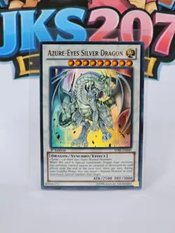 Yu Gi-Oh! Azure-Eyes Silver Dragon SDBE-EN040 - Image 1