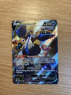 Empoleon V Battle Styles Holo Pokemon TCG Card 146/163 Alt Full Art Rare - Image 1