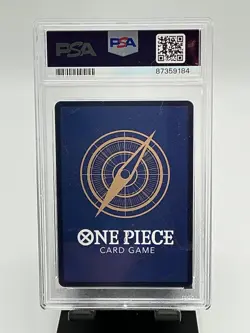OP05 100 One Piece CCG TCG Enel Awakening of The New Era Alt Art 2023 PSA 10 - Image 4