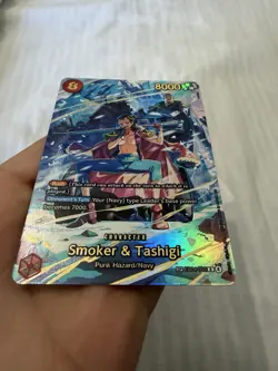 OP15-EB04 - Adventure on Kami's Island English - Smoker & Tashigi (SP) Mint - Image 4