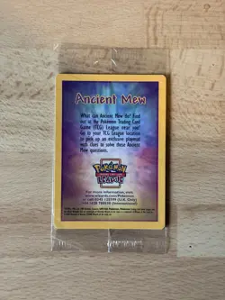 Pokemon TCG Ancient Mew Holo Card 2000 Movie Promo Sealed HOLO ERROR RARE - Image 4
