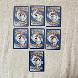 🐱🐱Pokemon Eeveelution ex Lot 7 Cards Eevee Flareon Jolteon Vaporeon NM - Image 2