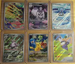 Pokemon Full Art Lot 6 Cards Near Mint Condition - Image 1