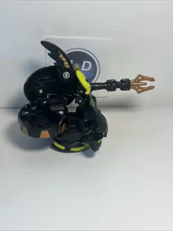 Bakugan Darkus Krakix & Lansor Combat Set Gundalian Invaders Rare W/ Card - Image 4