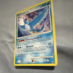 Pokemon Articuno Majestic Dawn 1/100 Holo Rare 100 HP Freezing Screech Card - Image 2