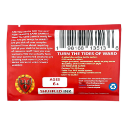 Ward Trading Card Game TCG Booster Pack Undead Invasion 1st Edition Generation 2 - Image 2