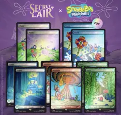 MTG Secret Lair x SpongeBob Squarepants: Lands Under The Sea (Foil) (Sealed) - Image 3