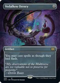 Vedalken Orrery * Borderless* - 2X2 - NM - Magic The Gathering - MTG - Image 1