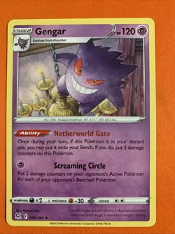 2022 Pokemon Lost Origin Gengar 066/196 Holo NM - Image 1