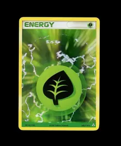 2006 Pokemon HOLON PHANTOMS ENERGY GREEN LEAF 105/110 RARE! LP - Image 1