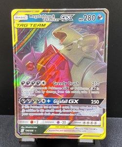 Mega Sableye & Tyranitar GX 126/236 Unified Minds Full Art Holo Tag Team NM - Image 1