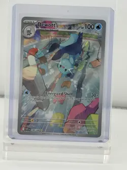 Pokemon Dewott Illustration Rare Holo 106/086 Sv: White Flare - Image 1