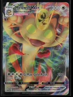 Meowth VMAX SWSH005 Pokemon Sword & Shield Promo Promo Near Mint - Image 1
