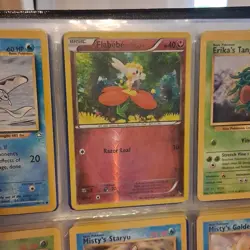 Pokemon TCG XY & Gym Challenge Lot, Mantine, Flabebe, Erika's Tangela - Image 2