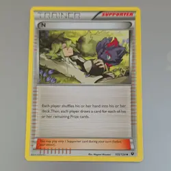 N Regular Uncommon - Fates Collide 105/124 -Pokemon TCG - LP - Image 1