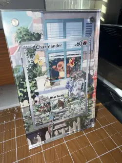 Charmander 044 Sv: Scarlet & Violet Promo Pokemon Magnetic 🧲 Extended Art Case - Image 1