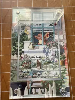 Charmander 044 Sv: Scarlet & Violet Promo Pokemon Magnetic 🧲 Extended Art Case - Image 2