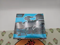 Pokemon TCG S&V Black Bolt Pokemon Center ETB Elite Trainer Box - Sealed - Image 1