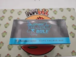 Pokemon TCG S&V Black Bolt Pokemon Center ETB Elite Trainer Box - Sealed - Image 3