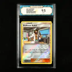 TQG 9.5 MINT+ 2017 Pokemon ENG Professor Kukui 128/149 U - Image 1