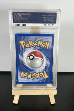 Pokemon TCG Base Set Ninetales PSA 9 Graded Holo 12/102 - Image 2