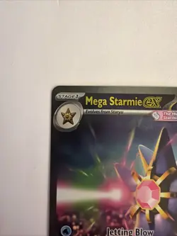 Pokemon TCG Mega Starmie Ex 118/088 Hyper Rare Gold SIR MINT Never Played - Image 3