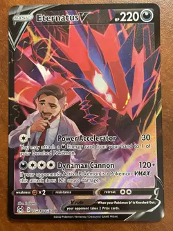 Pokemon-Eternatus V-Lost Origin Trainer Gallery-TG21/30-Holo Ultra Rare - Image 1