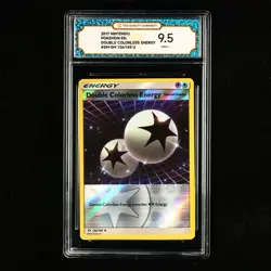 TQG 9.5 MINT+ 2017 Pokemon ENG Double Colorless Energy 136/149 U - Image 2