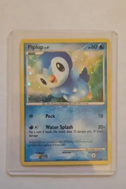 Pokemon TCG Piplup POP RARE PROMO Holo DP03 Pokemon Promos Holo Promo Promo - Image 1