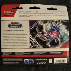 Pokemon Temporal Forces - Cleffa 3-Pack Booster Blister Factory Sealed - Image 2