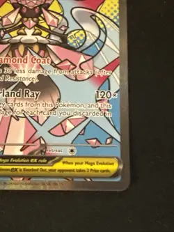 Pokemon TCG Mega Diancie EX 267/217 Mega Attack Rare Ascended Heroes MAR - Image 3
