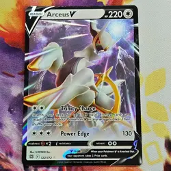 Arceus V Holo Brilliant Stars 122/172 NM/LP Pokemon TCG - Image 1