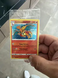 SEALED Pokemon Special Delivery Charizard SWSH075 Sword & Shield Promo - Image 1