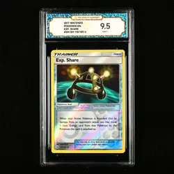 TQG 9.5 MINT+ 2017 Pokemon ENG Exp. Share 118/149 U - Image 1