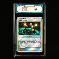 TQG 9.5 MINT+ 2017 Pokemon ENG Exp. Share 118/149 U - Image 2