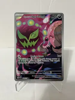 Cynthia's Spiritomb Illustration Rare 244/217 Pokemon Ascended Heroes English IR - Image 1