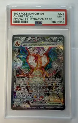 Charizard EX 233/197 - Obsidian Flames - Pokemon TCG - English - PSA 9 - Image 1