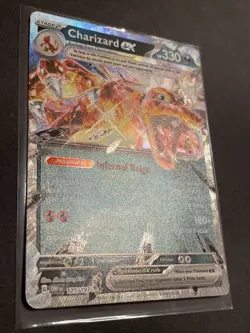 Charizard ex - 125/197 SV03: Obsidian Flames NM Pokemon Card TCG - Image 2