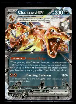 pokemon tcg Charizard ex #125 Pokemon Obsidian Flames - Image 1