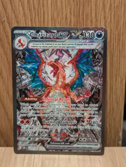 Charizard Ex 223/197 Obsidian Flames NM/M Pokemon TCG Pokemon Card - Image 1