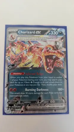 Pokemon TCG Charizard EX OBF 125/197 Obsidian Flames Holo NM/VLP - Image 1