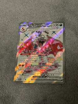 Pokemon TCG Charizard EX Card Obsidian Flames - Image 1