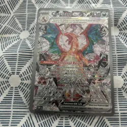 Pokemon TCG Charizard ex Sv03: Obsidian Flames 223/197 Holo Special Illustration - Image 2