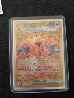 Pokemon TCG Charizard EX Hyper Rare Card Sv03: Obsidian Flames 228/197 Ace 9 - Image 1