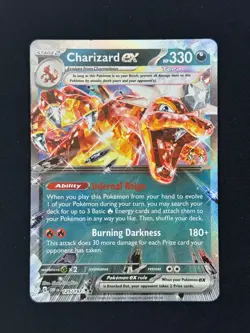 Charizard ex Tera 125/197 – Obsidian Flames – Holo Rare – Pokemon TCG – NM - Image 1